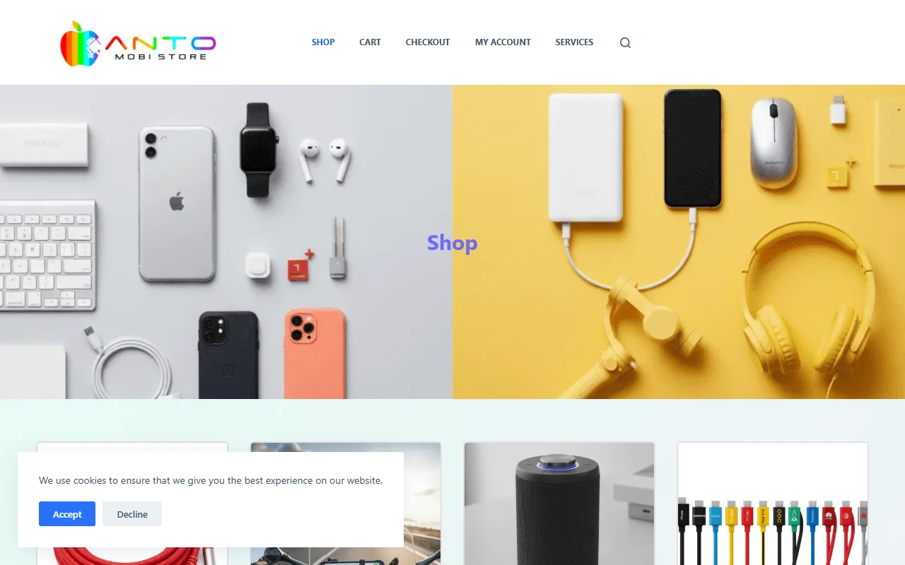Anto Mobi Store Preview